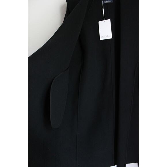 'S Max Mara belted virgin-wool coat, Black, Size 0 - Picture 3 of 10
